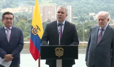 El Presidente de la República, Iván Duque.