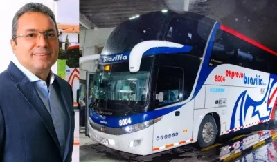 Alfredo De León Moreno, nuevo gerente general de Expreso Brasilia.