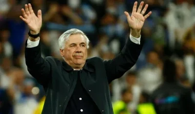 Carlo Ancelotti, técnico italiano. 