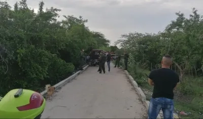 La víctima quedó muerta en el lugar de los hechos. 