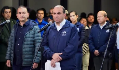 El Defensor del Pueblo, Carlos Camargo.