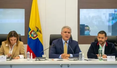Iván Duque, presidente de Colombia.