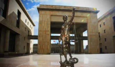 Fachada de la Corte Suprema de Justicia. 