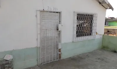 La vivienda de Olga María Gómez.