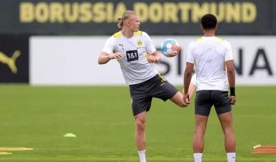 Erling Haaland, delantero noruego. 