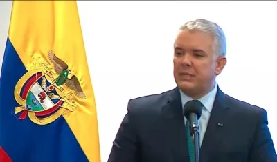Iván Duque, Presidente de Colombia.