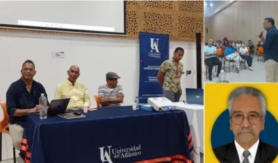 Foro de Sociología se cumple en la sede norte de Uniatlántico, rinde homenaje a docente Hernando Parra.