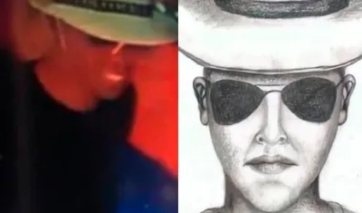 El presunto sicario del fiscal antidrogas.