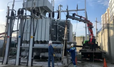 Subestación eléctrica.