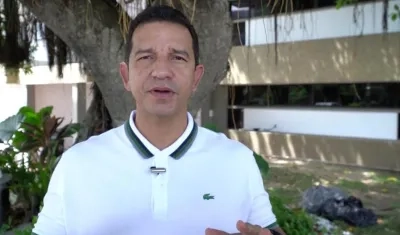 Gabriel Berdugo, secretario de Recreación y Deportes de Barranquilla. 