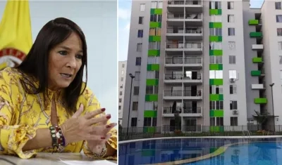 Susana Correa, ministra de Vivienda, Ciudad y Territorio.
