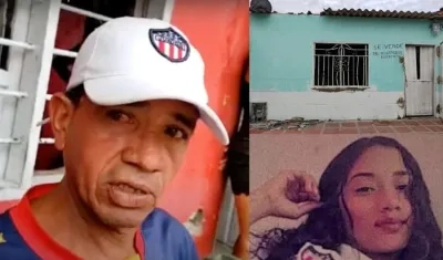 Giovanni Corro Ortega y su hija Yulissa Paola.