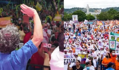 Sergio Fajardo y Fico Gutiérrez visitaron Cúcuta.