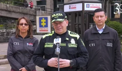 El mayor general Ricardo Augusto Alarcón, director de Antinarcóticos de la Policía de Colombia.