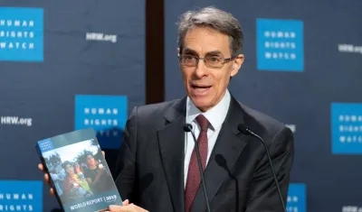 Director ejecutivo de HRW, Kenneth Roth.