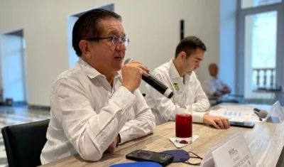 El ministro de Salud y Protección Social, Fernando Ruiz Gómez.