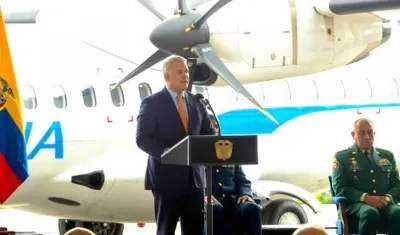 Iván Duque, Presidente de Colombia.