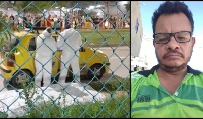 Rangel Roqueme González, taxista asesinado.