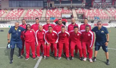 Técnicos capacitados por la FCF en el Atlántico. 