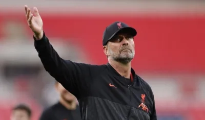 El entrenador del Liverpool, Jürgen Klopp.