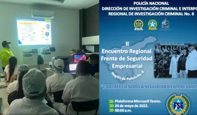Encuentro Regional de Frente de Seguridad Empresarial. 