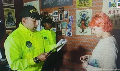 Camila Botero Cardozo, alias 'Lucía'.