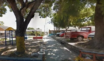 Carrera 26C con calle 26, barrio El Concord, donde ocurrió el fleteo. 