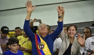 Rodolfo Hernández e Íngrid Betancourt.