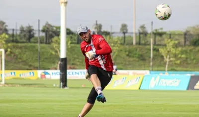 Sebastián Viera, capitán de Junior. 