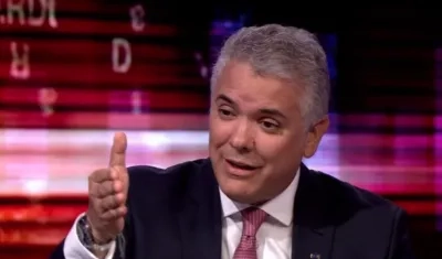El presidente de la República, Iván Duque.