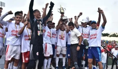 Atlántico se coronó campeón del Nacional Sub-15