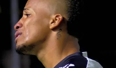 Byron Castillo, jugador del Barcelona de Guayaquil. 