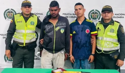 Capturados con parte de la estructura de la Ventana al Mundo