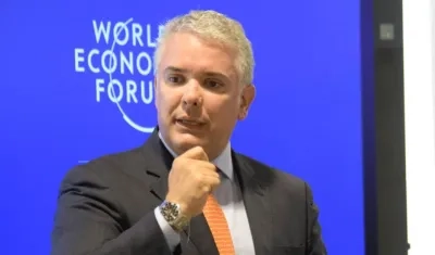 Iván Duque, presidente de Colombia.