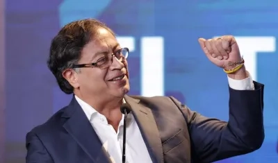 Gustavo Petro, candidato del Pacto Histório.