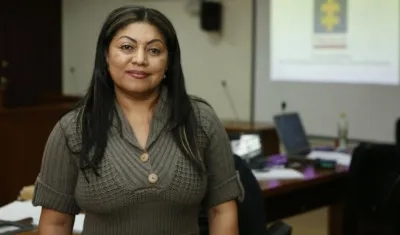 Oneida Pinto Pérez, exgobernadora de La Guajira.