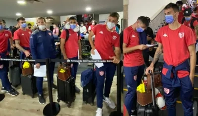 Unión llegó a Barranquilla, para definir el clasificado