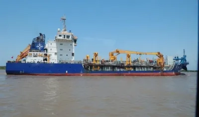 La draga china Xin Hai Hi 9.