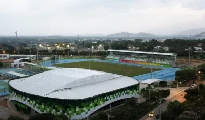 Escenarios que utilizarán durante los juegos. 