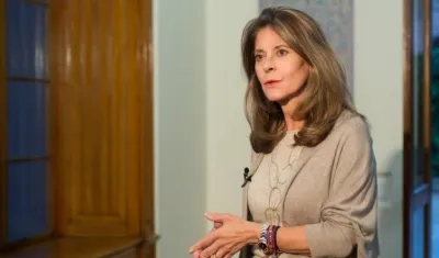 Marta Lucía Ramírez, Vicepresidenta de la República.