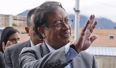El candidato presidencial Gustavo Petro.