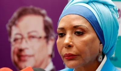 La senadora electa Piedad Córdoba.