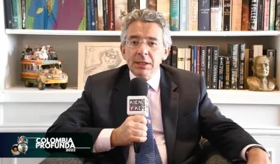 Enrique Gómez Martínez, candidato a la Presidencia de la República.