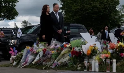 La vicepresidenta de Estados Unidos, Kamala Harris..