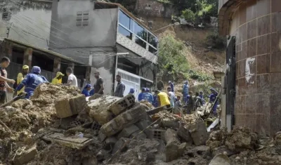 Una de las zonas afectadas.