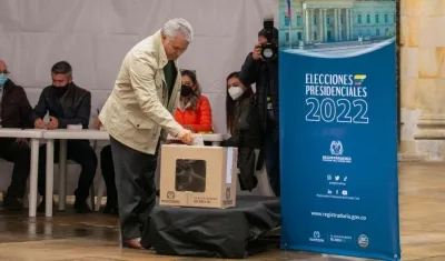 El presidente de la República, Iván Duque.