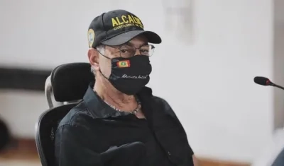 William Dau Chamat, alcalde de Cartagena.