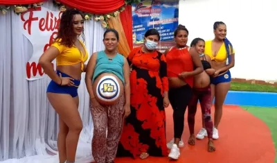 Las mujeres finalistas.