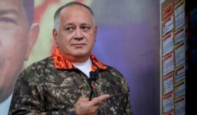 Diosdado Cabello, lider chavista.