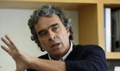 Sergio Fajardo, candidato de la coalición Centro Esperanza.